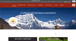 Desktop Screenshot of mont-blanc-bien-etre.com
